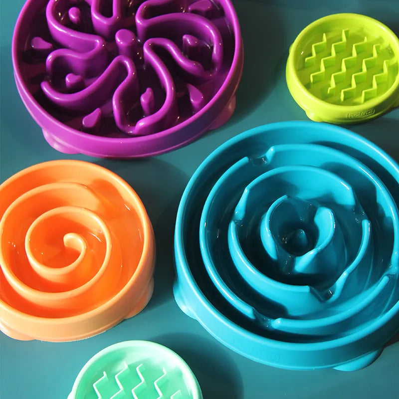 Slow Feeding Bowl Portable Food Grade Bowl