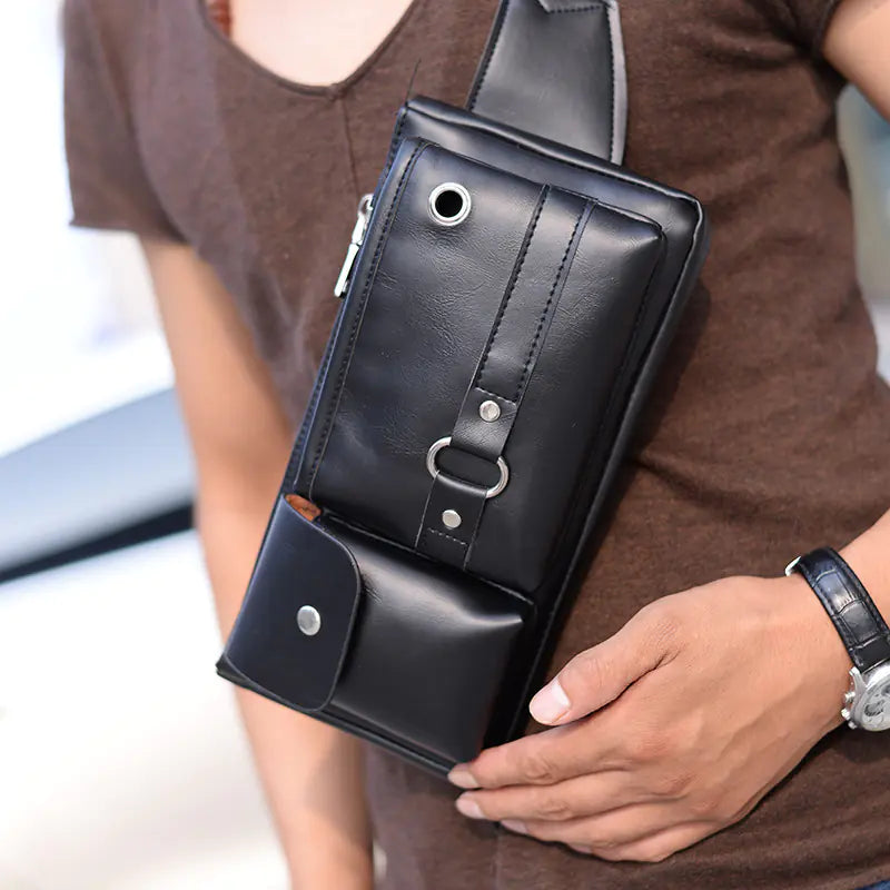 Men's Compact Chest Satchel