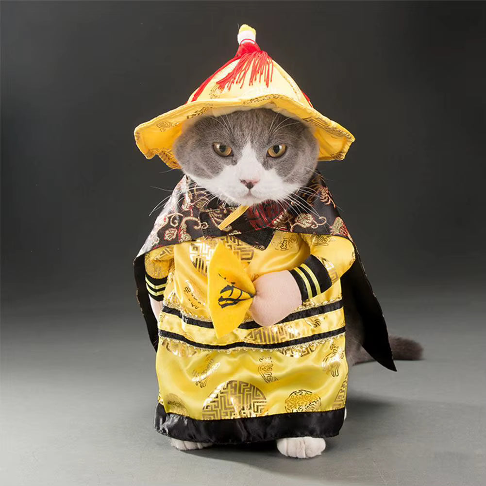 Pet Parents! 🎉 Dress your furry matey in our Cute Pirate Costume, or Elegant Emperor, or Nurse, and Cowboy for Halloween! 🐾 Perfect for small & medium pups and kitties ready to steal the show! 🏴‍☠️✨