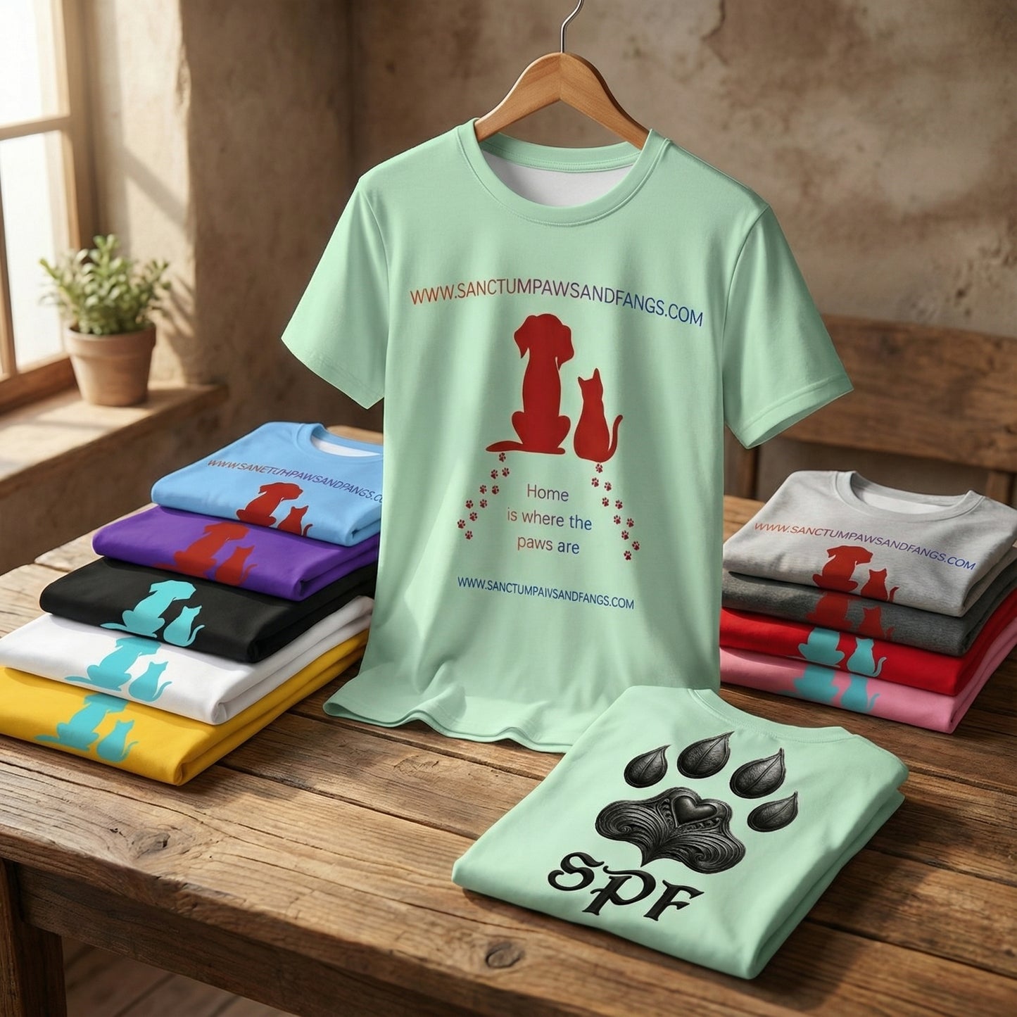 Home is Paws Tee
