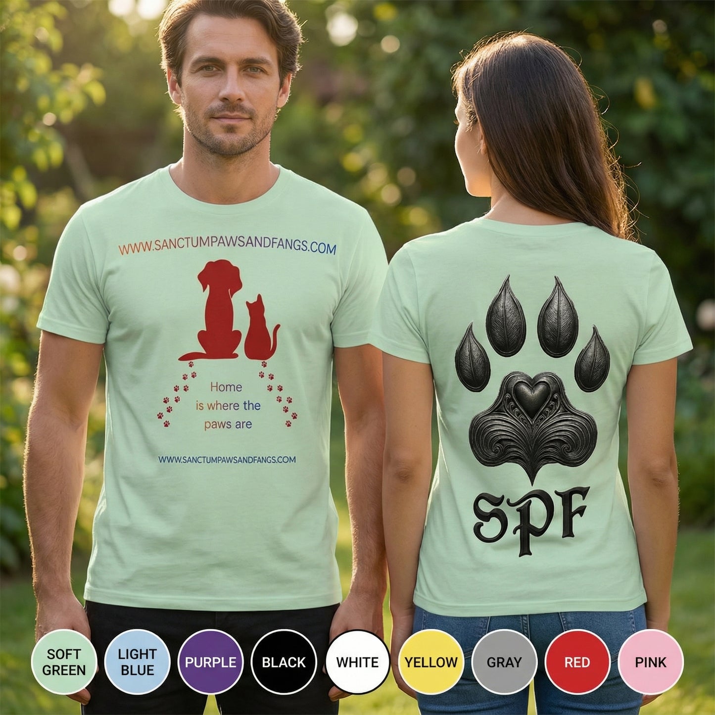 Home is Paws Tee