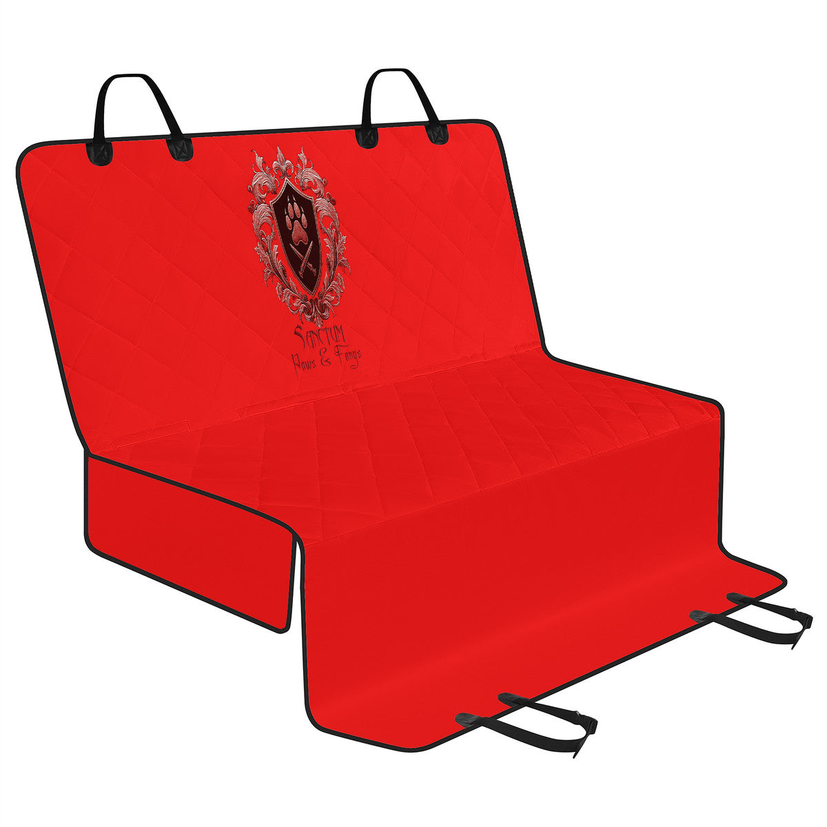 SPF Car Pet Seat Covers (RED)