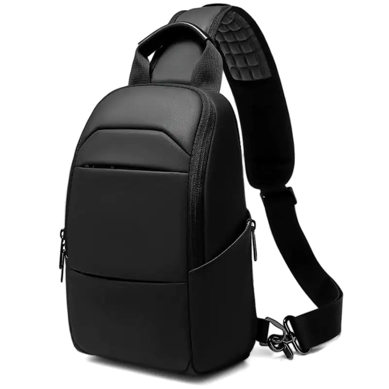 Men's Water-Repellent Crossbody Chest Bag for Travel