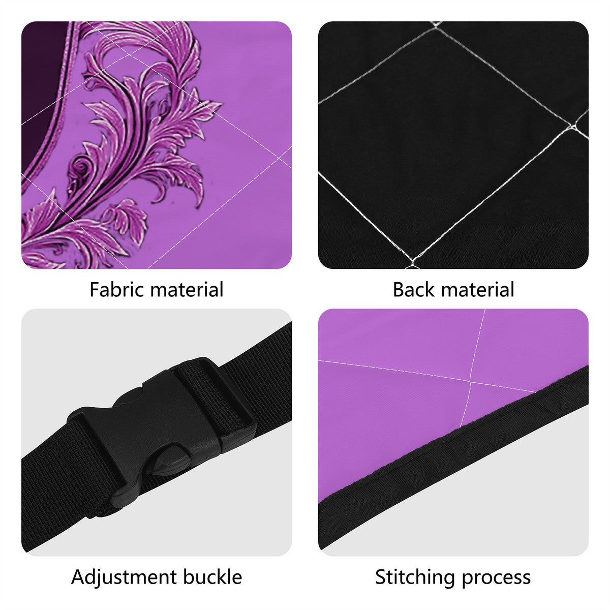 SPF Car Pet Seat Covers (LAVENDER)