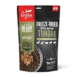 Orijen Tundra Epic Bites Freeze Dried Dog Food (6oz)
