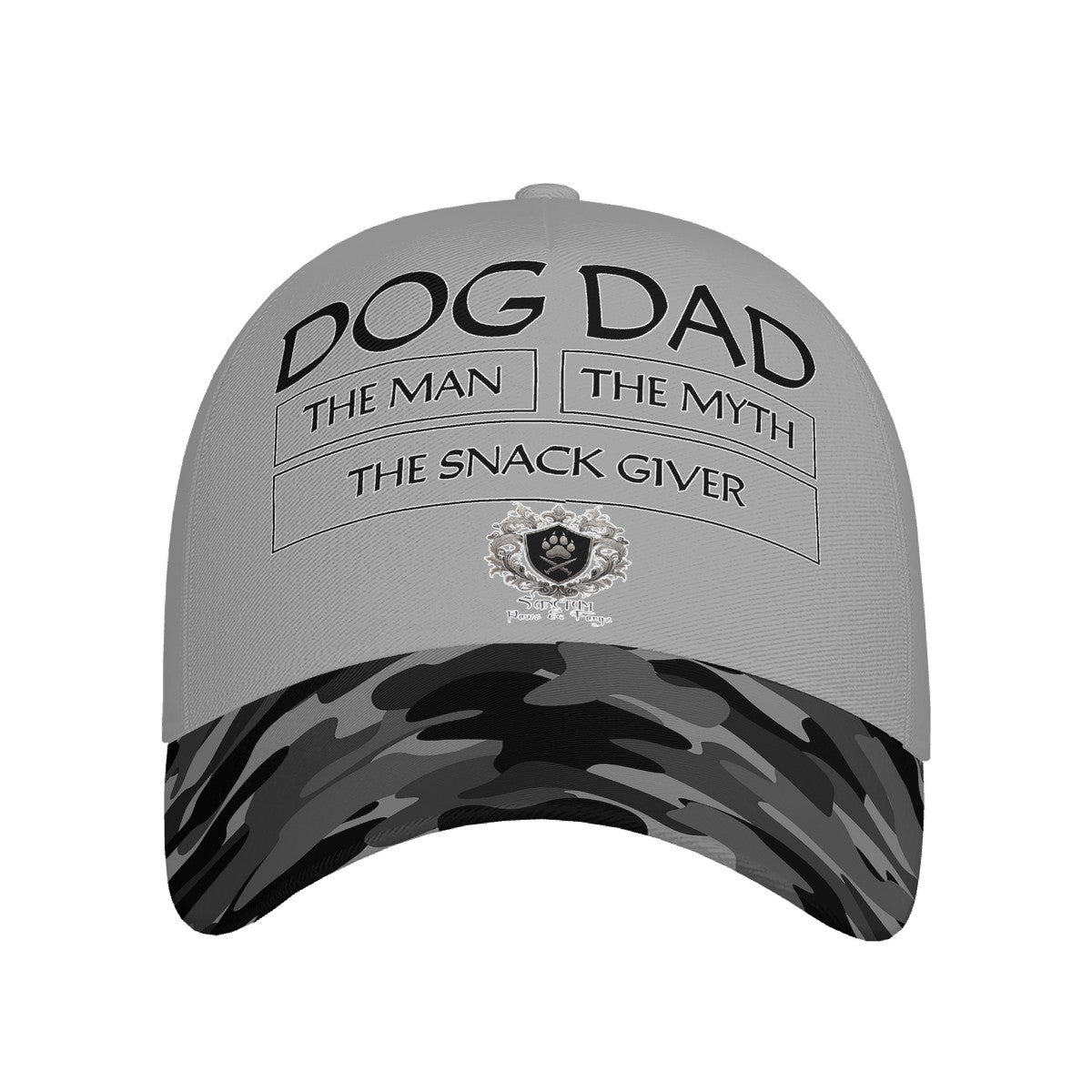 SPF Curved Brim Baseball Cap (Dog Dad)