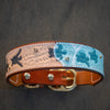 Baby Sea Turtles - Leather Dog Collar