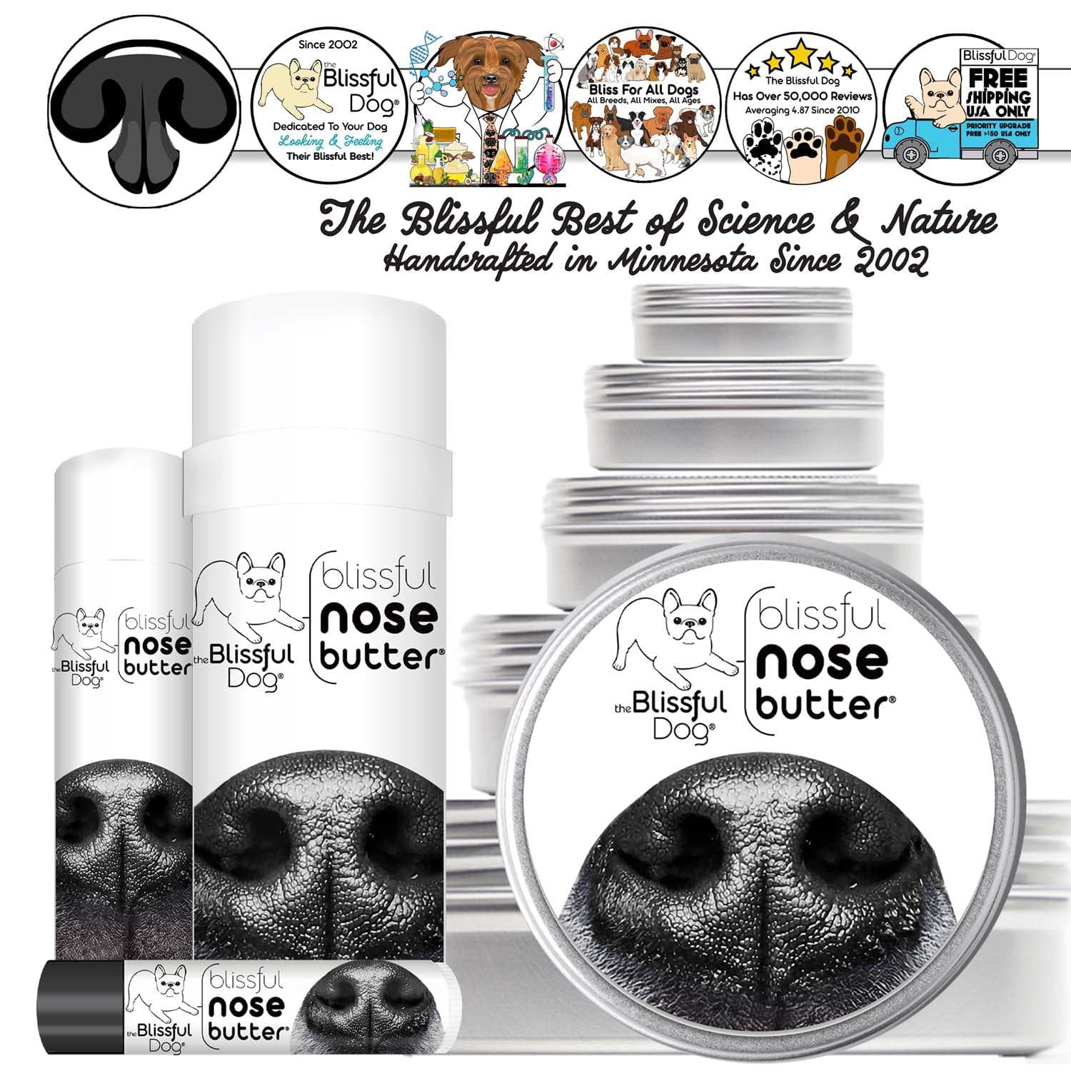 Premium Pet Guardian Gear: 1 Dog Nose Butter For All Dogs - Sanctum Paws and Fangs