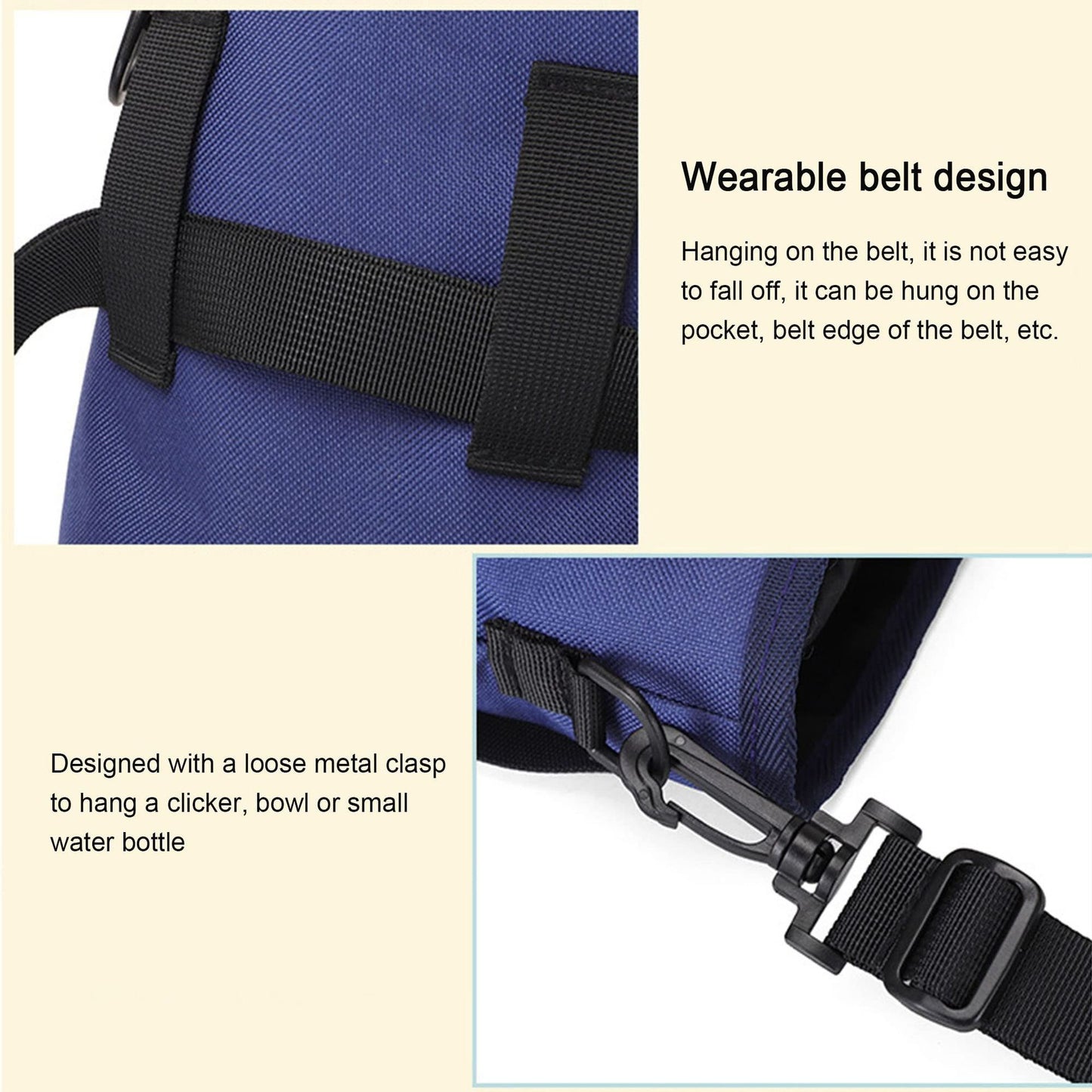 New Dog Training Crossbody Bag Outdoor Travel