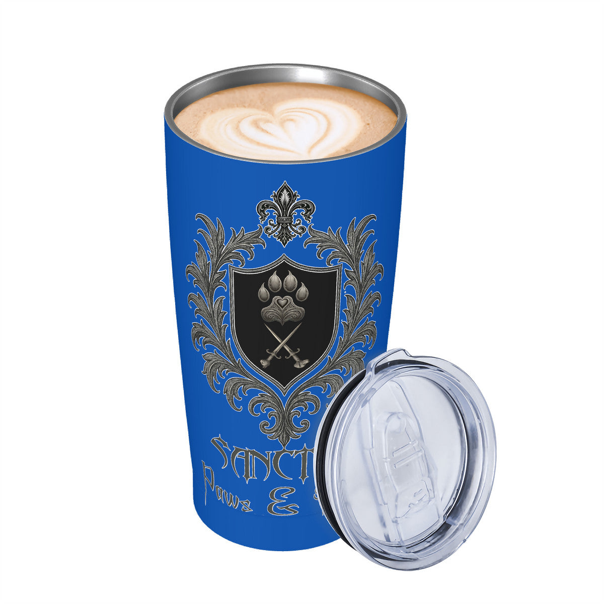 SPF Stainless Steel - Straw Lid Cup (20oz) - Blue