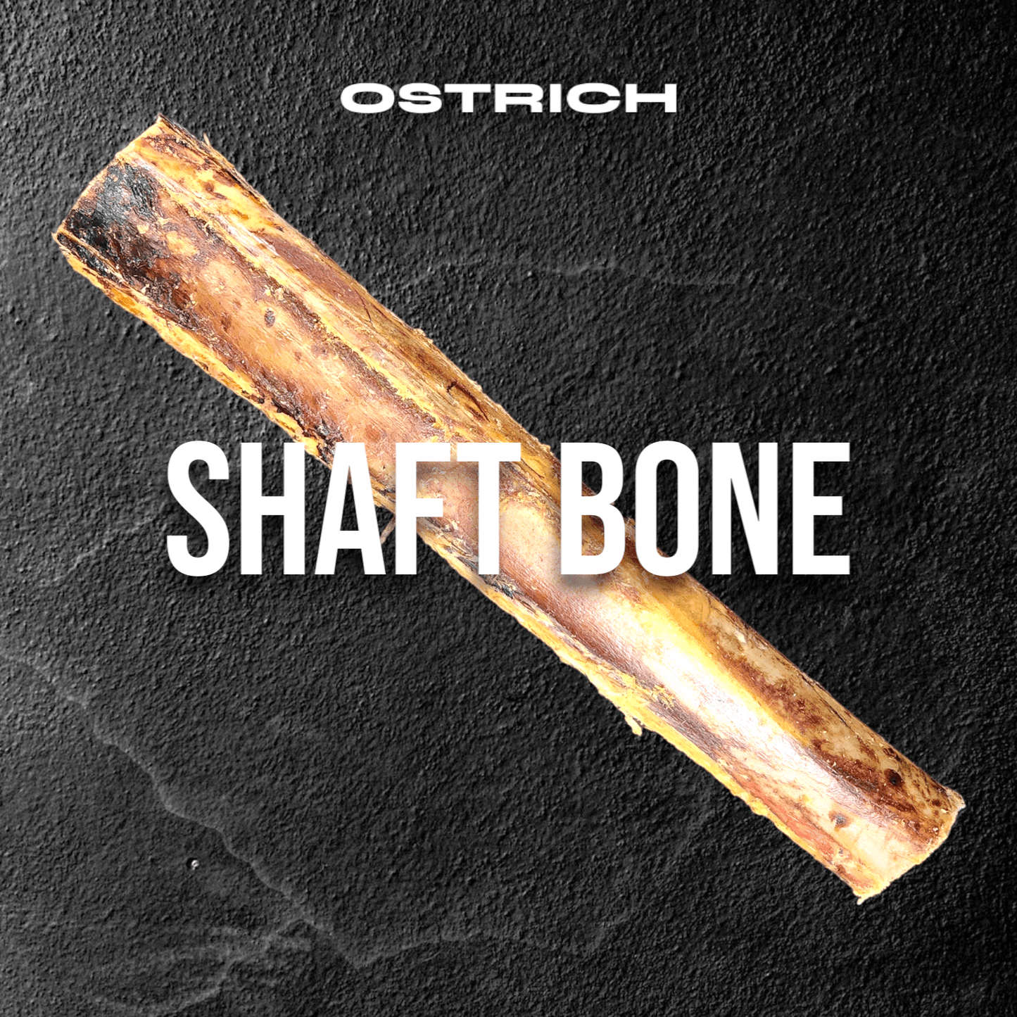 Ostrich Shaft Bones (11" x 2"): The Long-Lasting, Flavorful Chew for Medium to Large Dogs