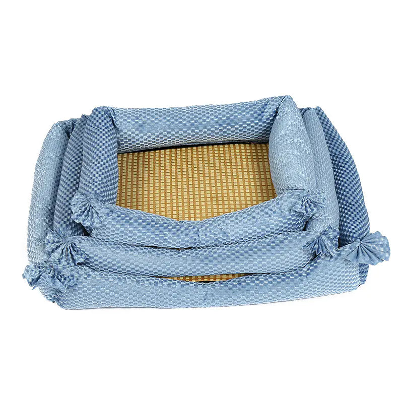 Universal Pet Bed with Cooling and Warm Mat
