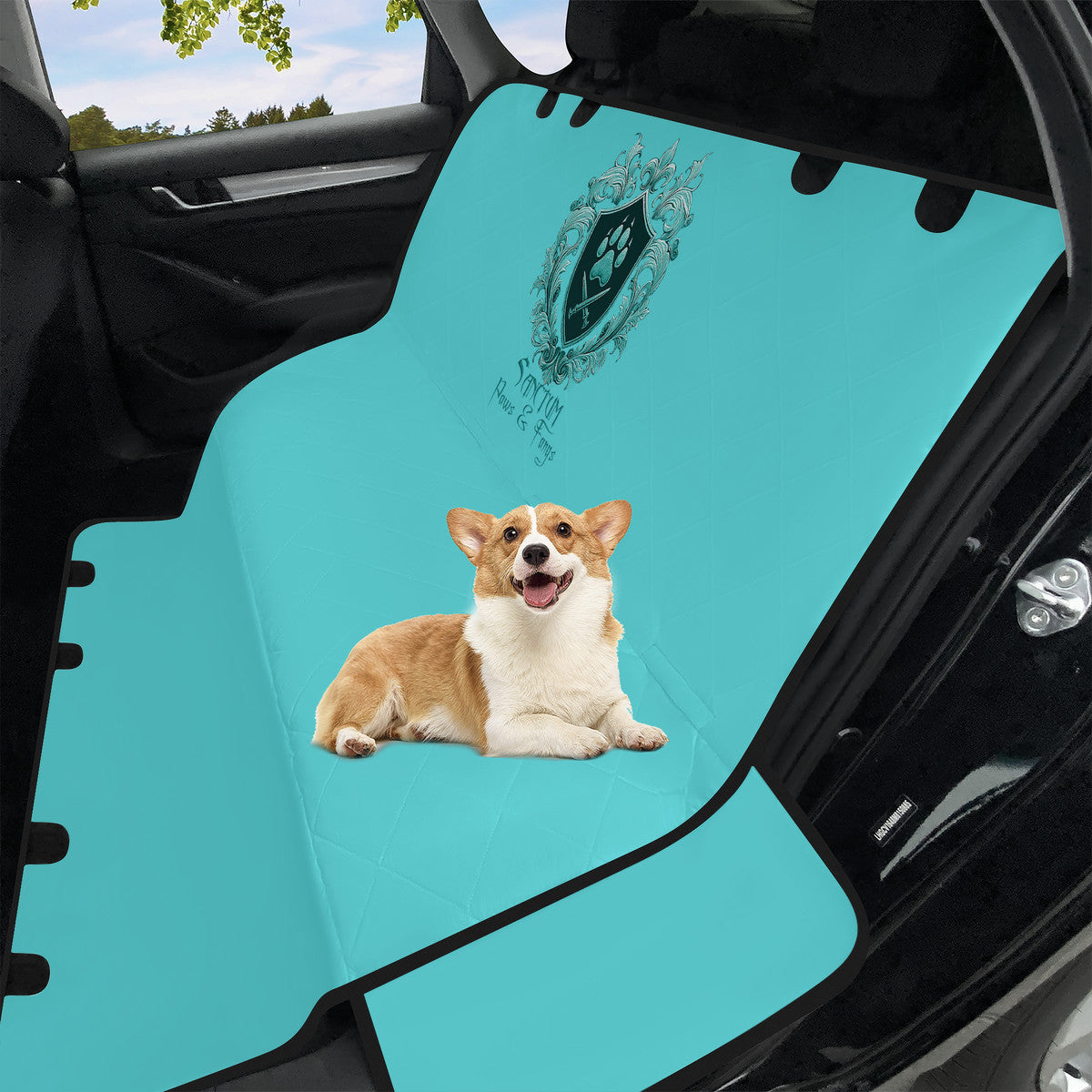 SPF Car Pet Seat Covers (TURQUOISE)