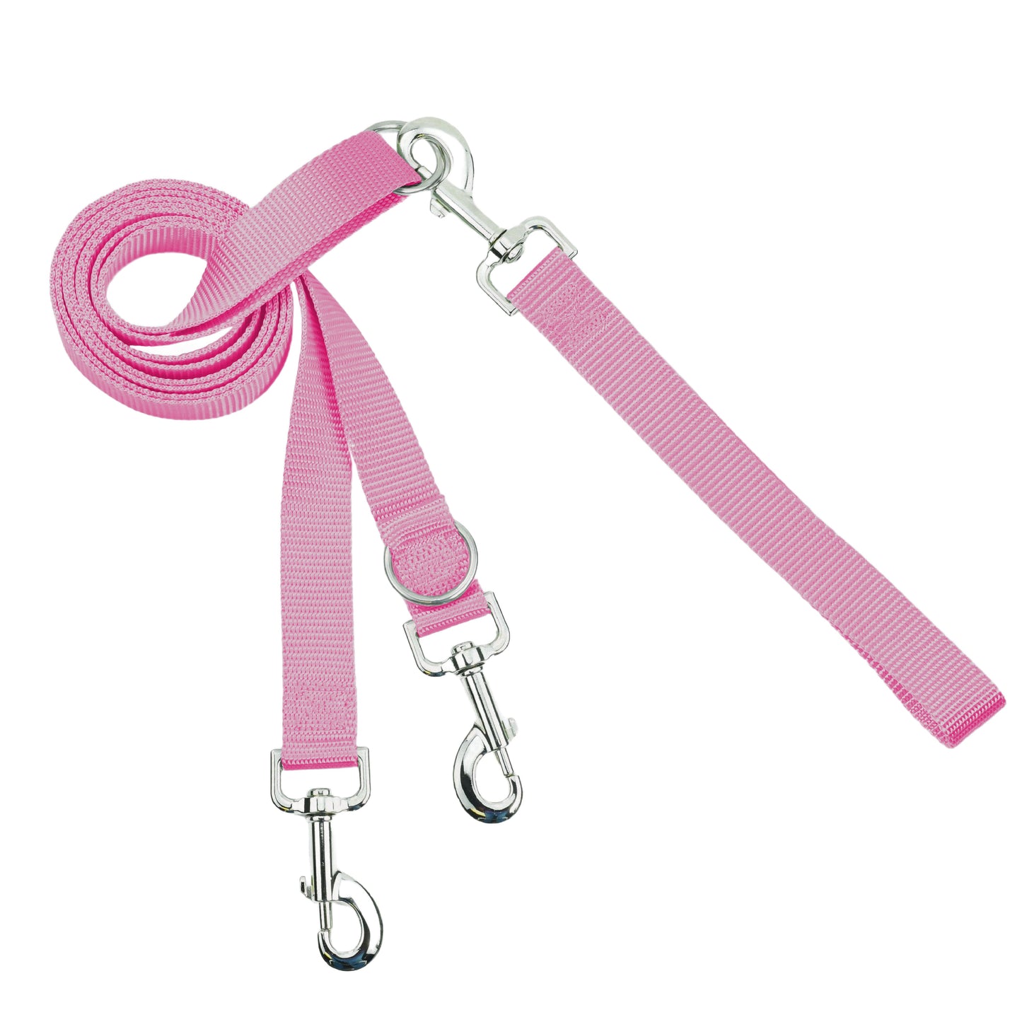 Euro Dog Leash Double Connection (Multiple Color Options)
