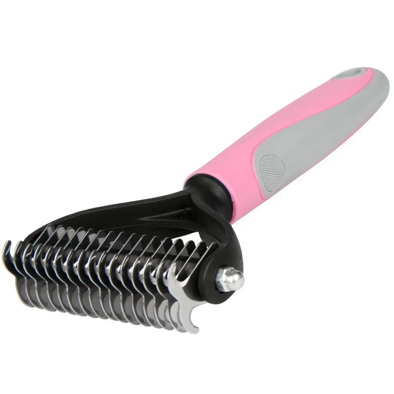 Dog Brush Pet Hair Remover Professional Pet Shedding Brush for Dogs Cats Pet Fur Knot Cutter Cat Comb Brushes Dog Accessories