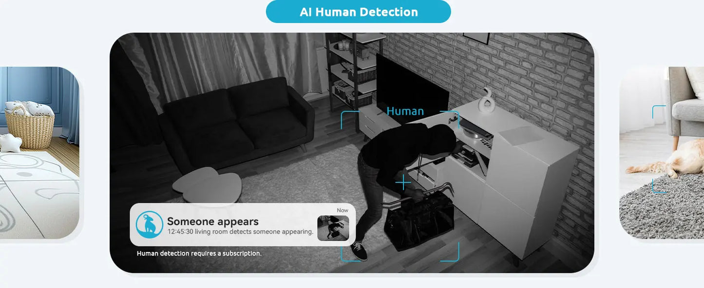 Blurams 2K Pet & Baby Monitor – Dual-Band WiFi Security Camera with AI Intelligence