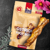 Premium Pet Guardian Gear: Ostrich Foot Bone (7" x 3.5"): The Flavorful & Long-Lasting Chew for Medium to Large Dogs - Sanctum Paws and Fangs