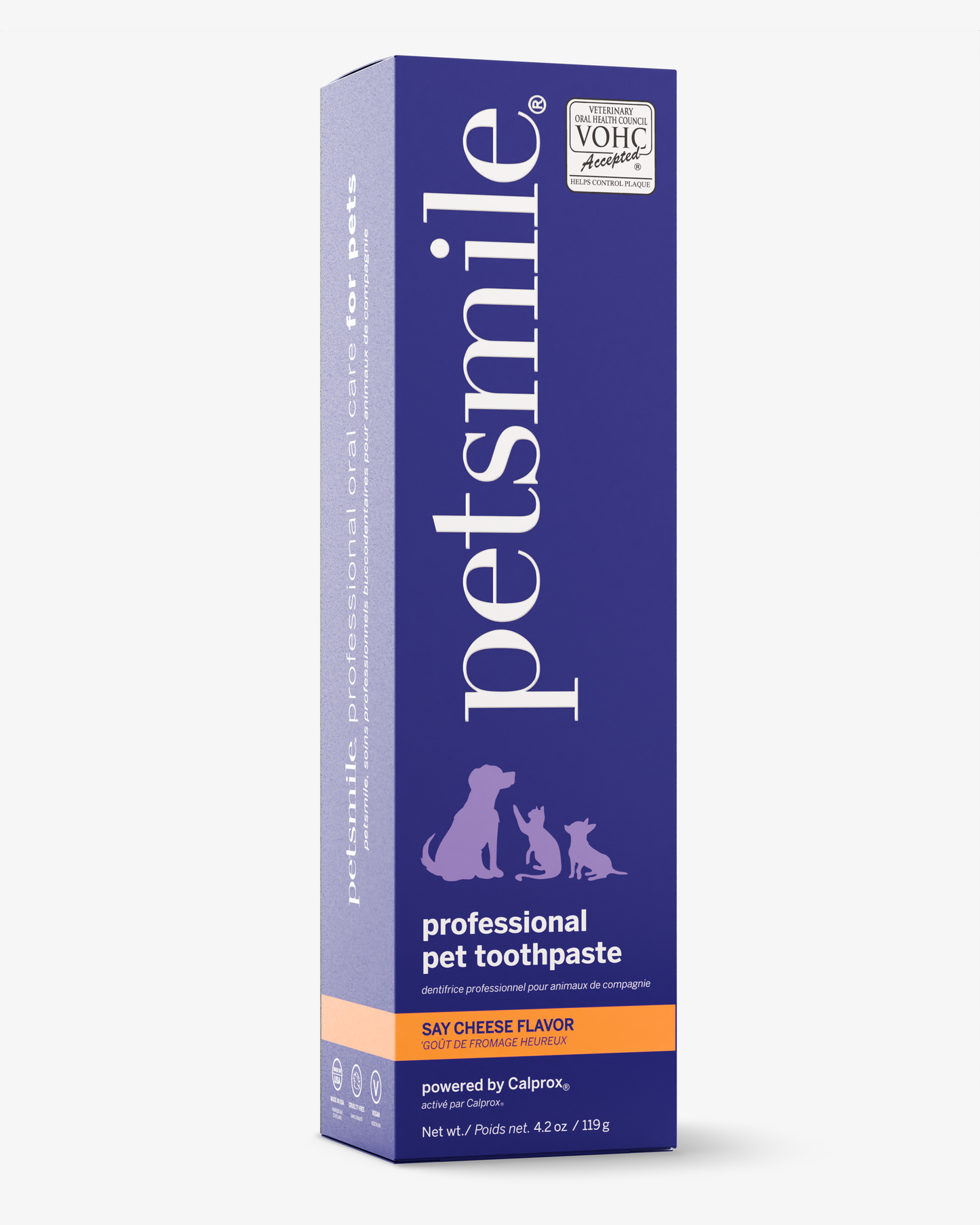 Professional Toothpaste Say Cheese Large & Professional Pet Toothbrush