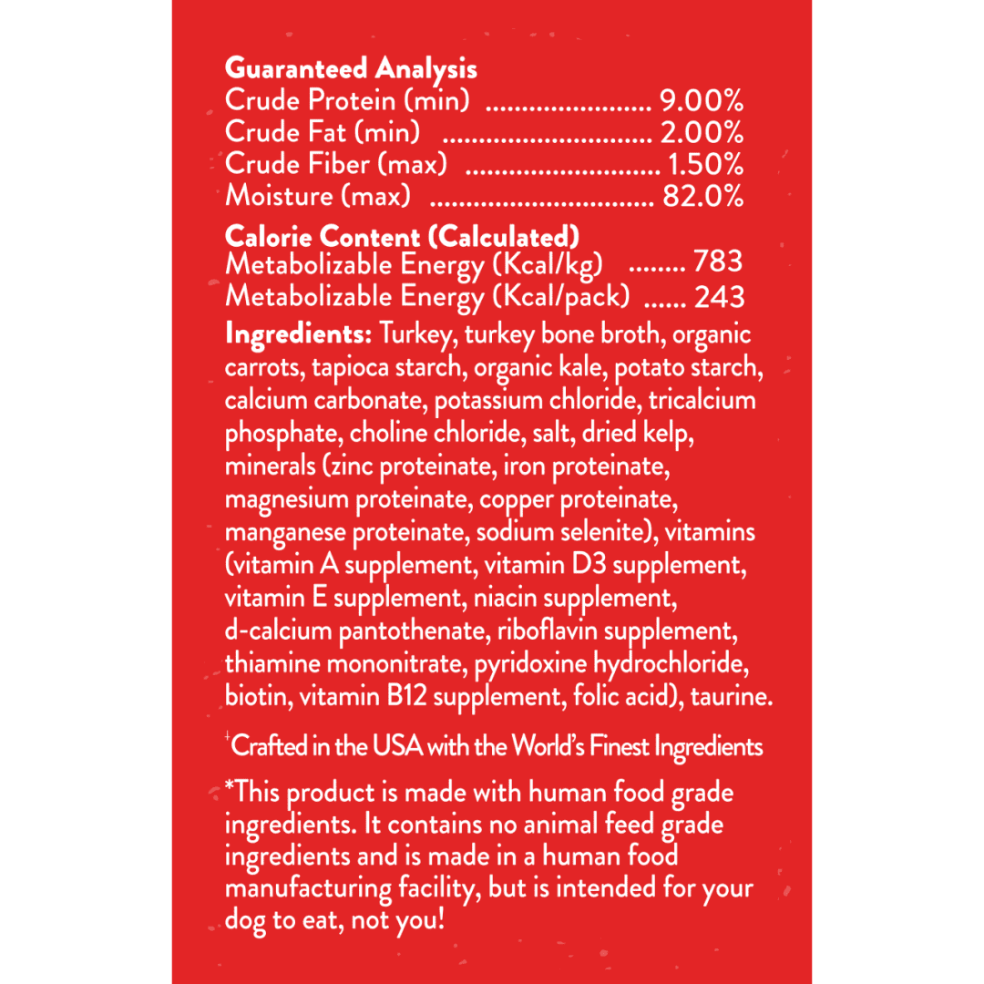 Stella & Chewy's Stew Cage Free Turkey Dog Food (11oz)
