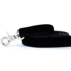 Premium Pet Guardian Gear: Black Velvet Dog Leash - Sanctum Paws and Fangs