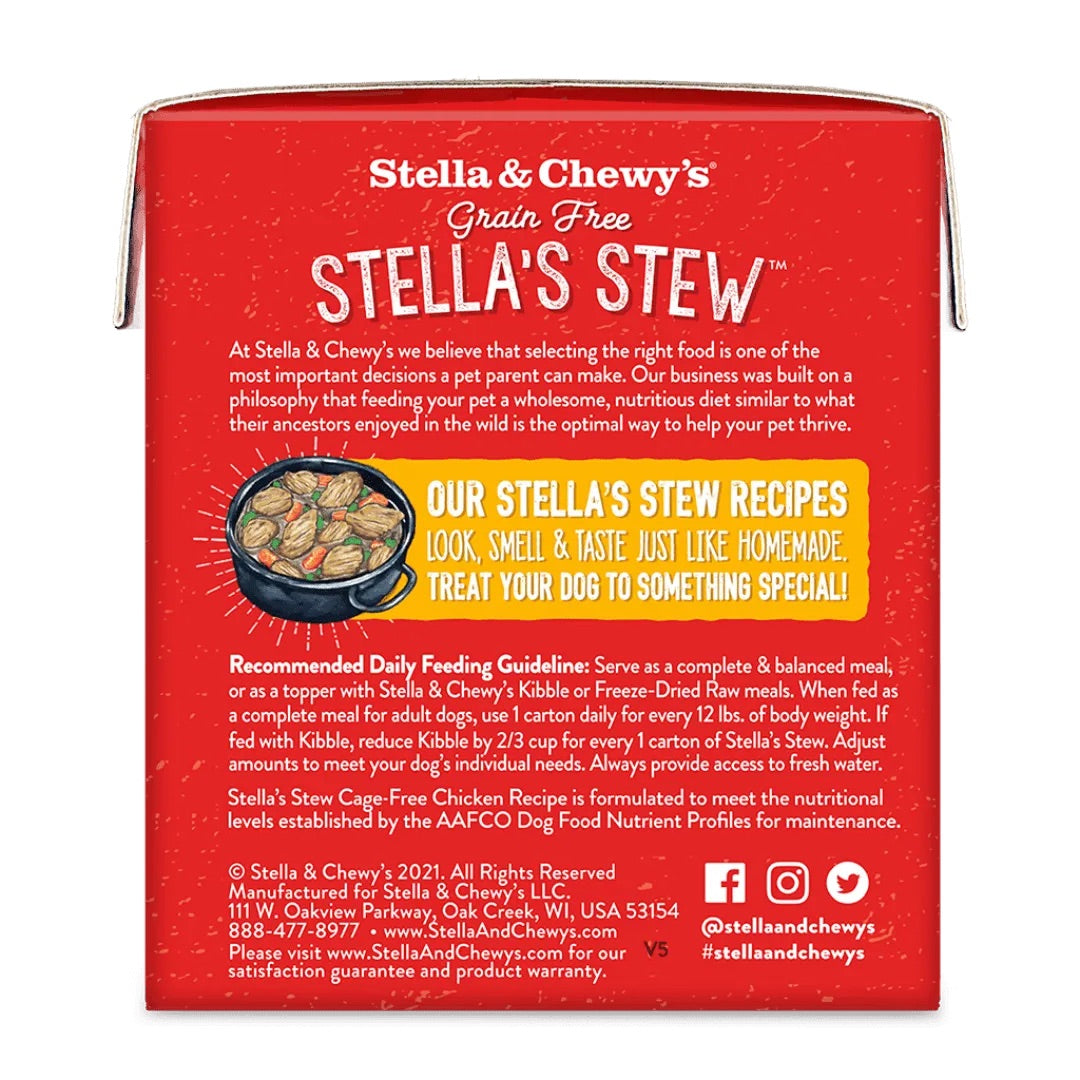 Stella & Chewy's Stew Cage Free Chicken Dog Food (11oz)