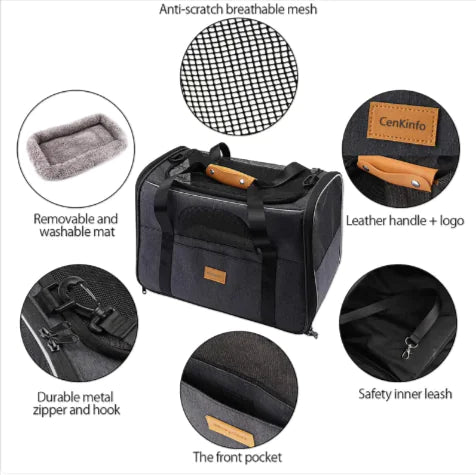 Compact Soft Pet Travel Bag