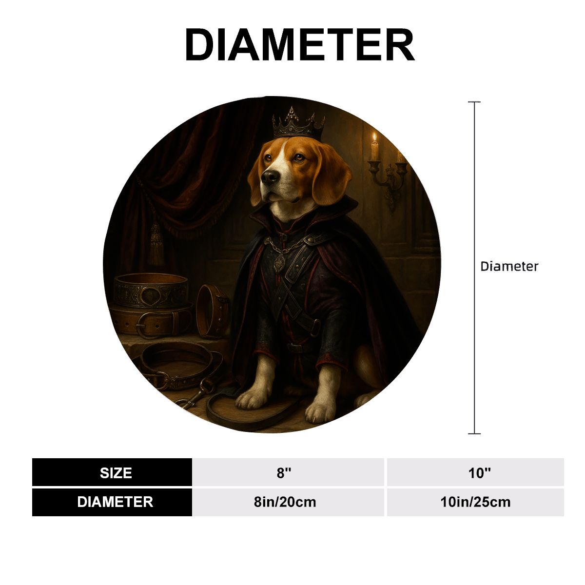 SPF Decorative Plate (Royal Collection) - Beagle 3
