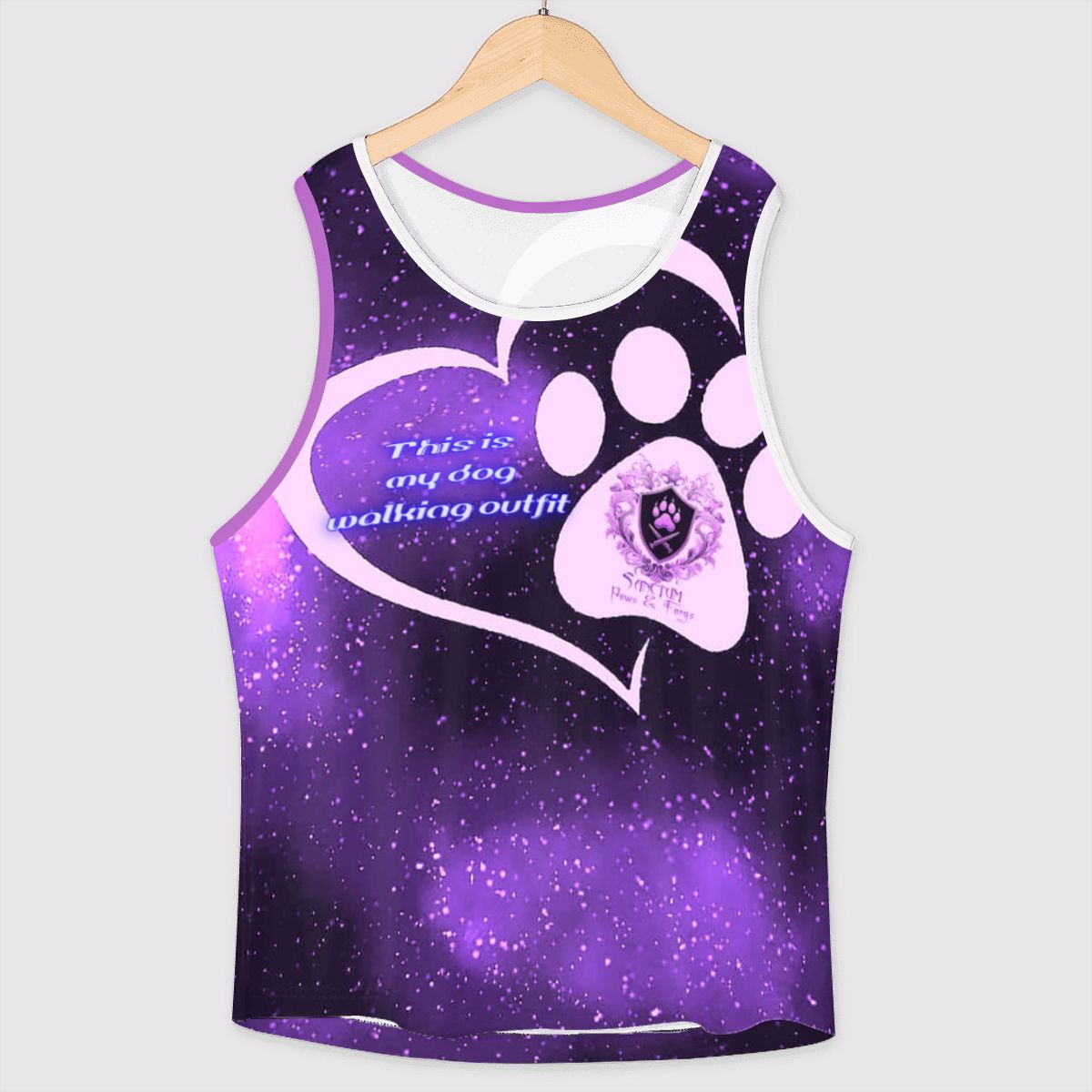 SPF Sleeveless Workout Tops for Women - Purple