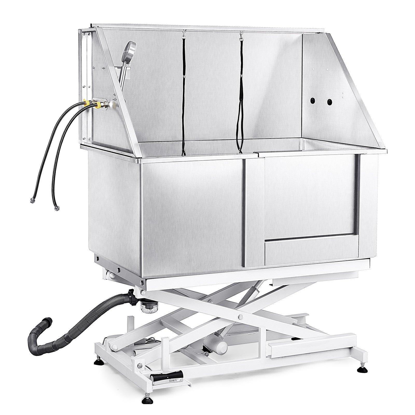 50" Dog Cat Pet Grooming Bath Tub Wash Station Electric Height Adjustment