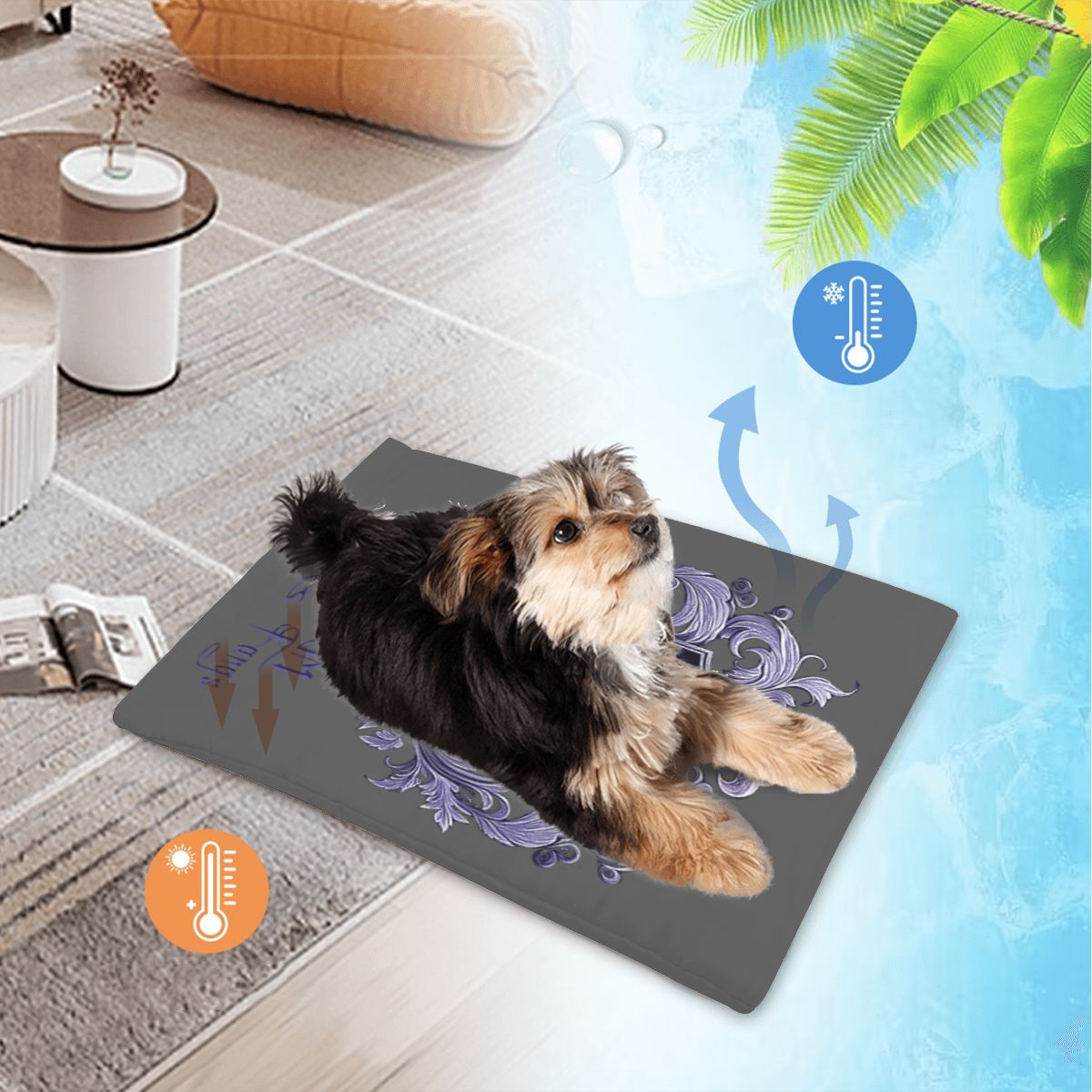 SPF Pet Cooling Mat - Grey