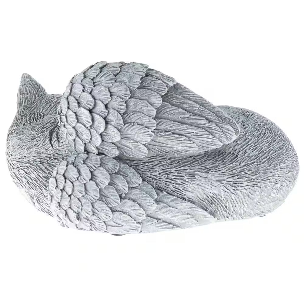 Cherished Cat Memorial Angel Garden Statues