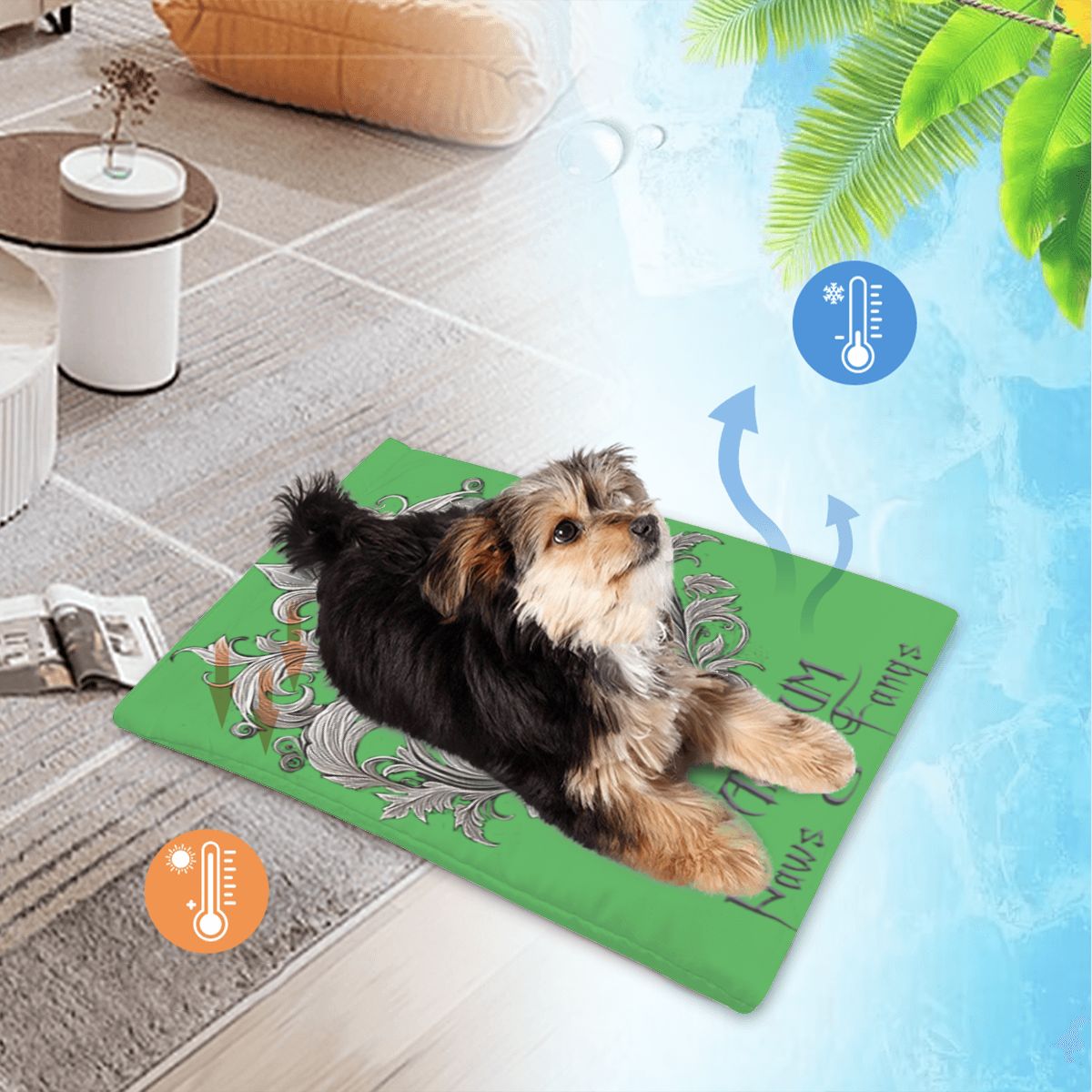 SPF Pet Cooling Mat - Green