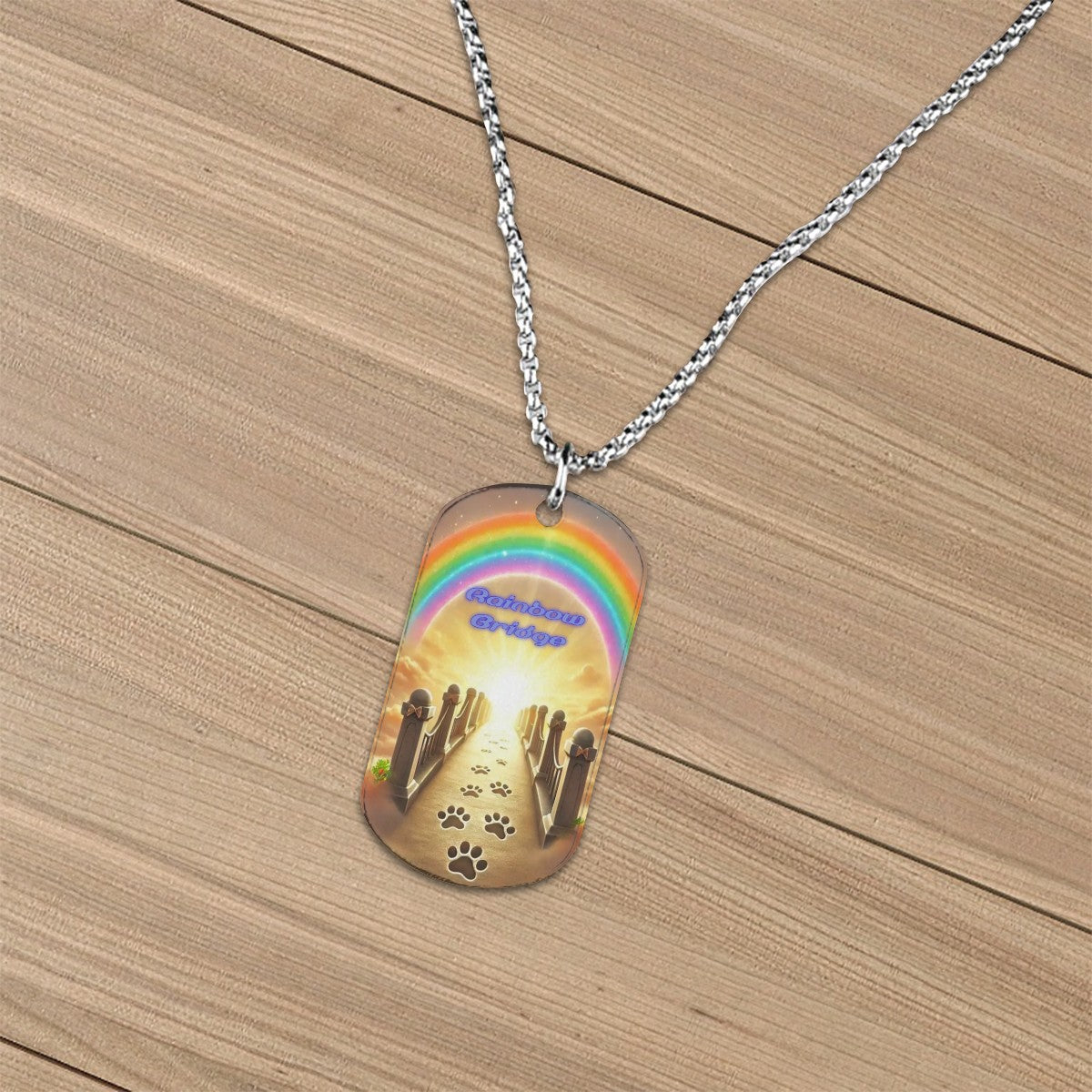 SPF Memorial Necklace (Rainbow Bridge)