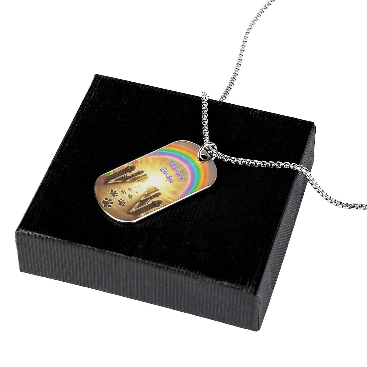 SPF Memorial Necklace (Rainbow Bridge)