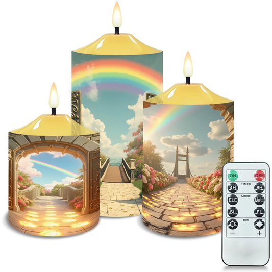 Flameless Candles Lamp Set of 3 New RB1 New RB2 New RB4