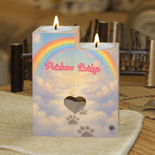 SPF Rainbow Bridge 2-peice candle set