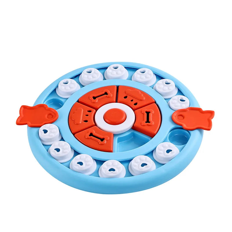 Interactive Dog Puzzle Feeder - Slow Eating Bowl for Cats and Dogs to Boost IQ and Enjoy Mealtime Fun!