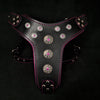Premium Pet Guardian Gear: 'Bijou'' harness Black & Pink for big dogs - Sanctum Paws and Fangs