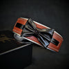 Premium Pet Guardian Gear: The "Bowtie" collar brown - Sanctum Paws and Fangs