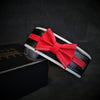 Premium Pet Guardian Gear: The "Bowtie" collar black - Sanctum Paws and Fangs