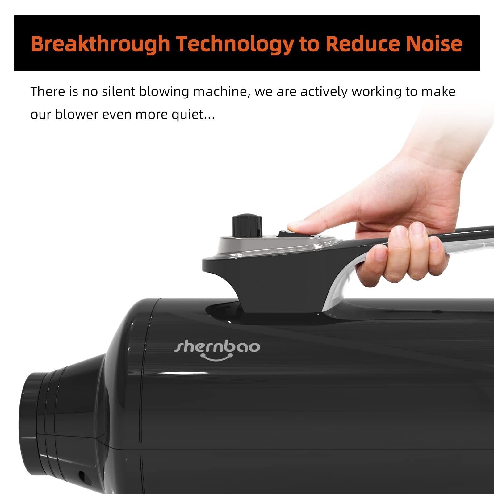 Shernbao Dog Dryer High Velocity Professional Dog Pet Grooming Hair Drying Fo...