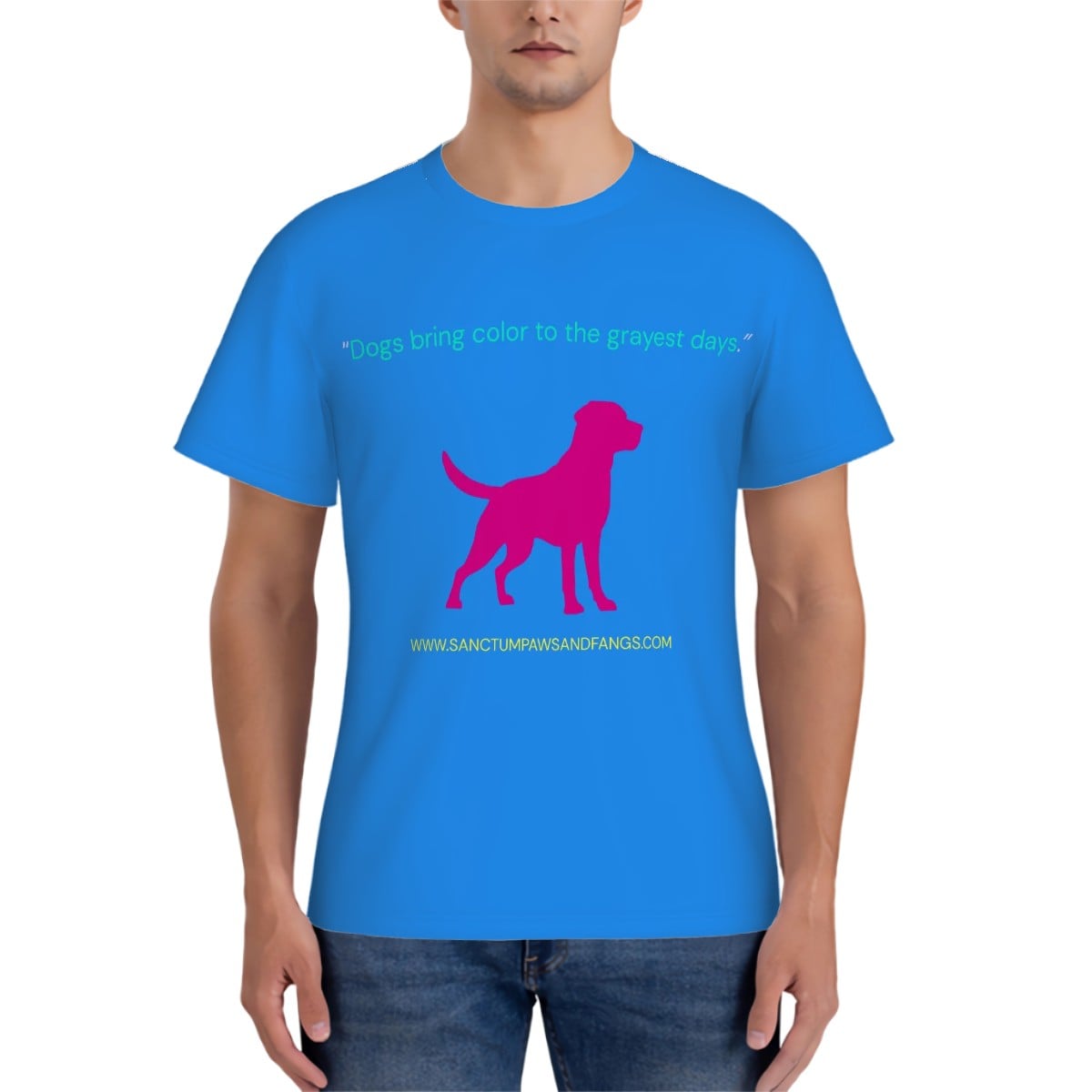 Dogs Bring Color Tee