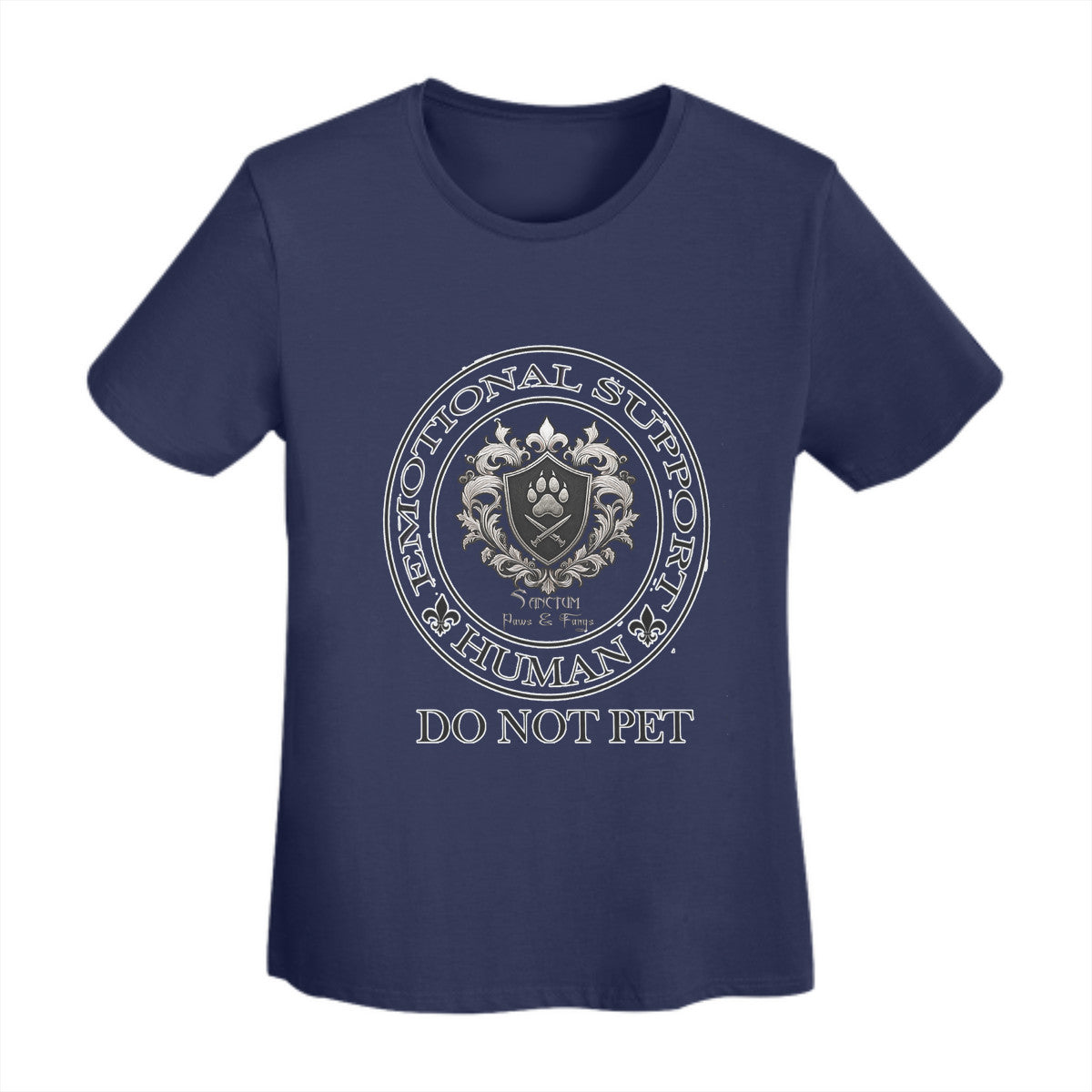 SPF Women's Basic T-Shirt (Emotional Support Human)