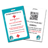 QR Pet Identification: Travel Crate Card