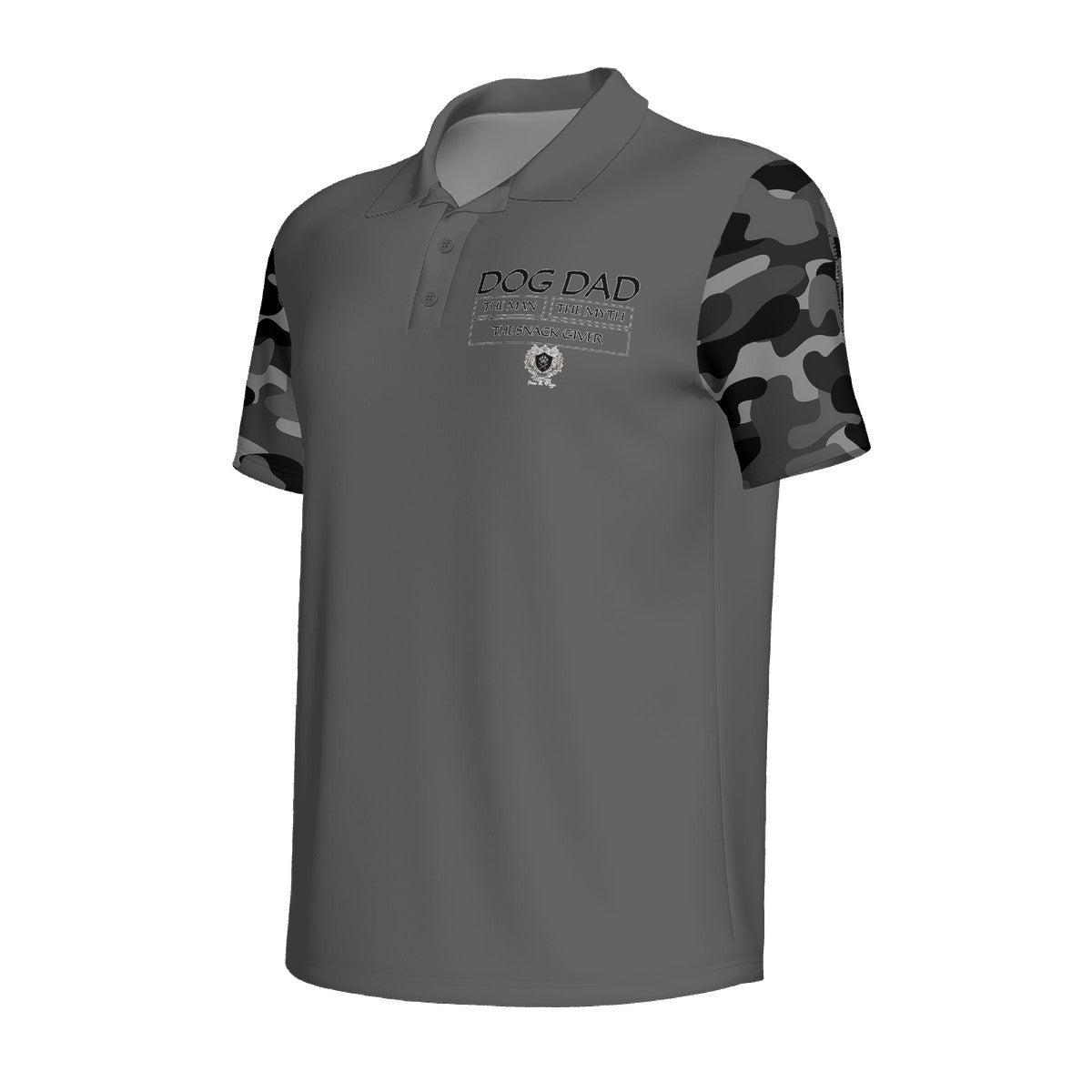 SPF Men’s All Over Print Polo Shirt (Dog Dad)