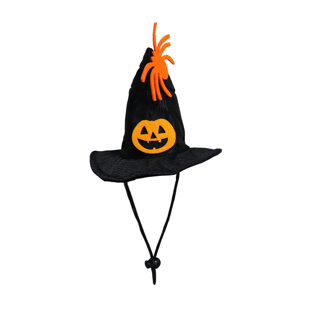 Halloween Hat And Scarf Set Skull Pattern Cat Cape Hat Set