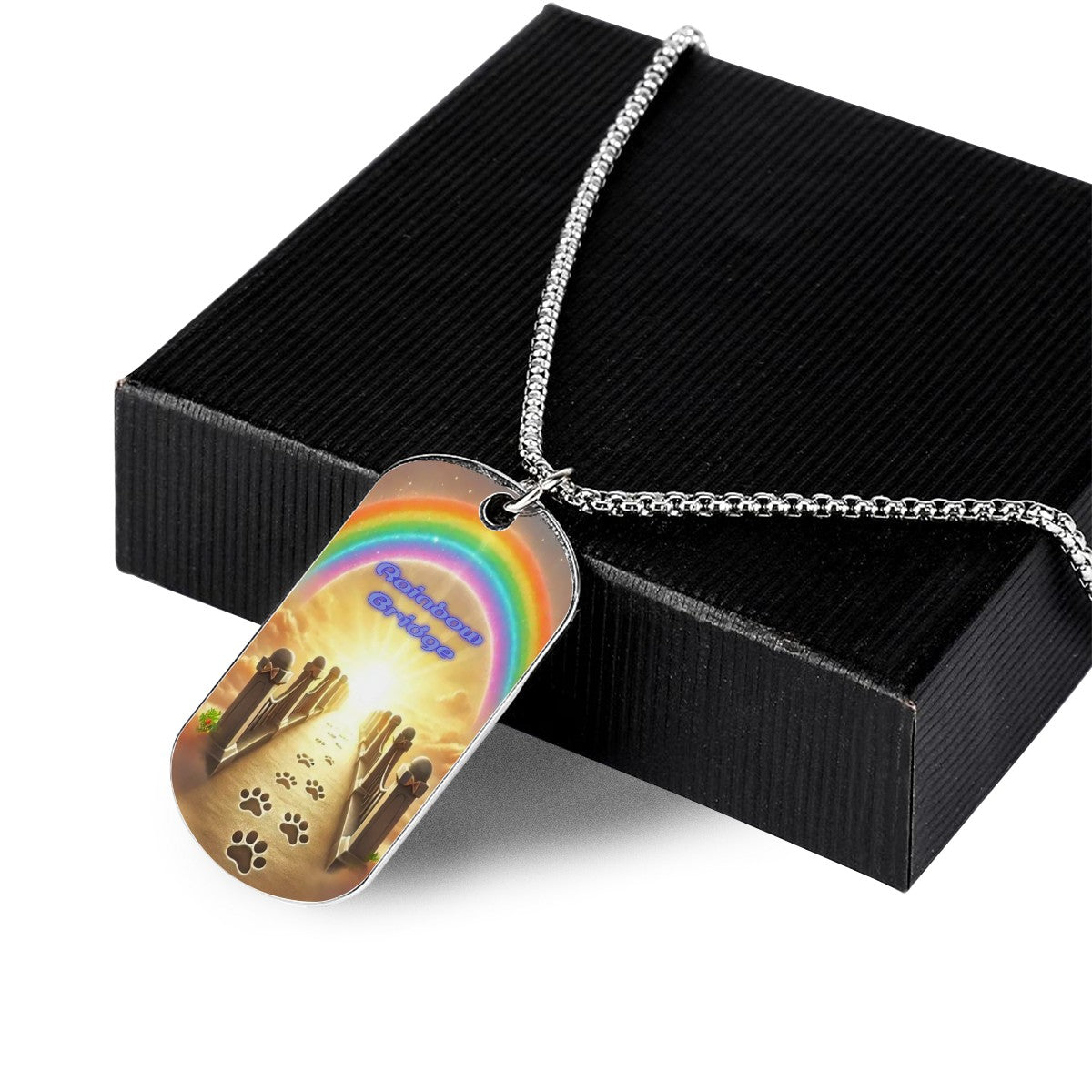 SPF Memorial Necklace (Rainbow Bridge)