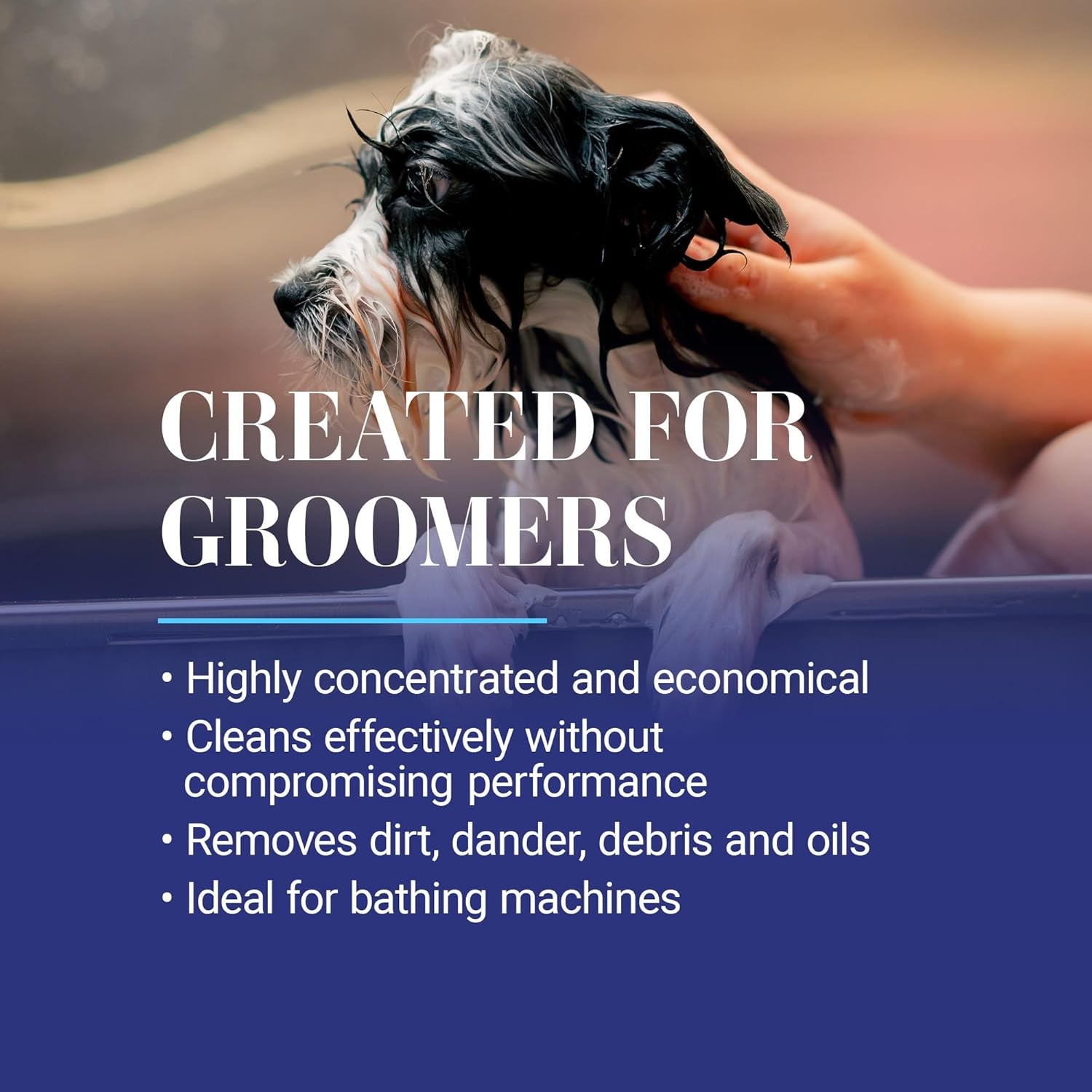 Smartwash50 Ultra Concentrated Dog Shampoo, Makes up to 50 Bottles, Groom like a Professional, Delightfully Fragranced, Suitable for All Coats, Made in the USA (Tropical - Breeze)