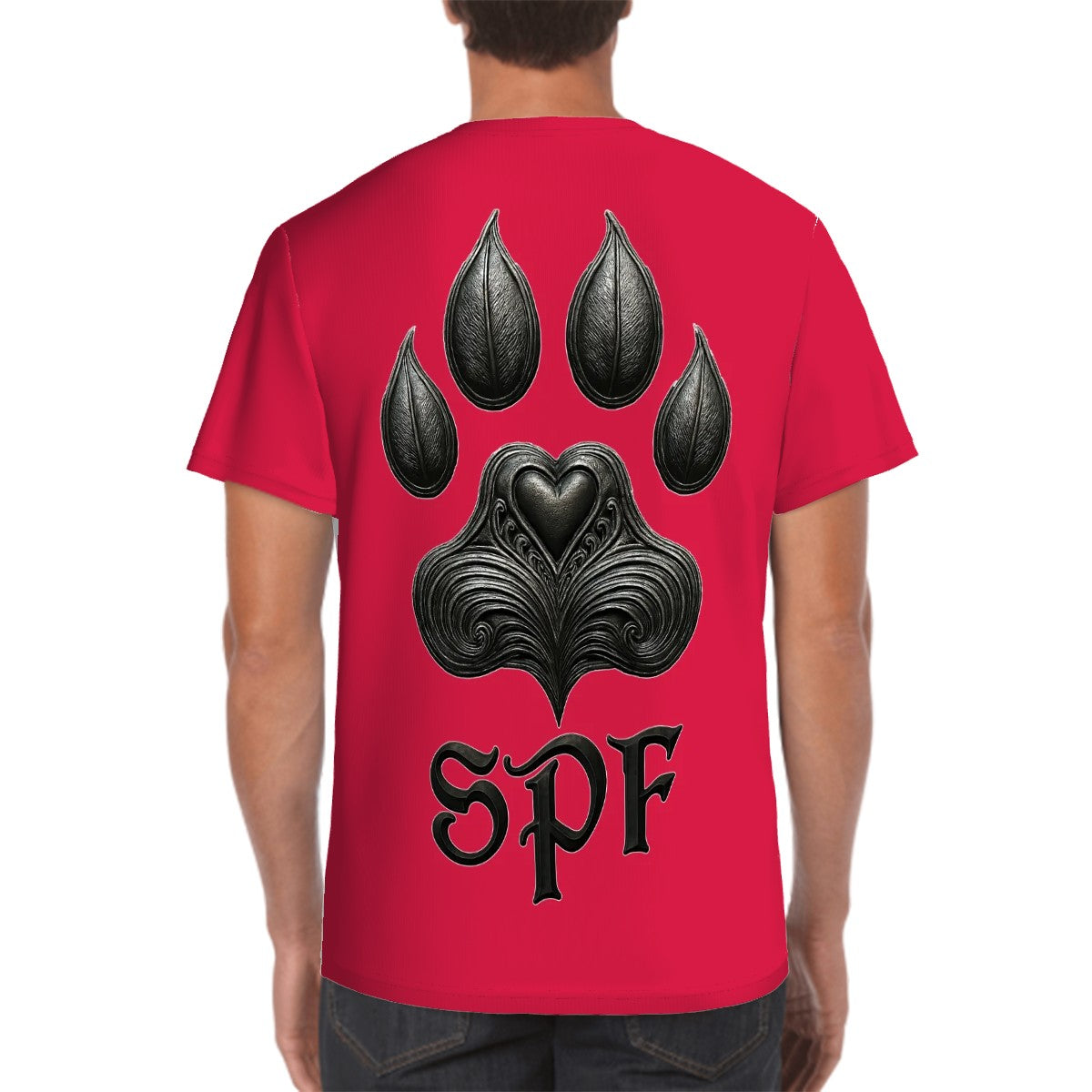 Dog Dad Red Tee