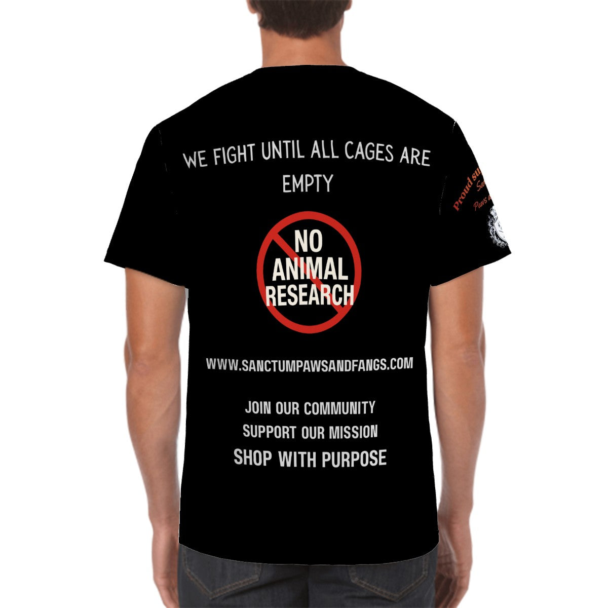 Dog Love2 (Black Tees)